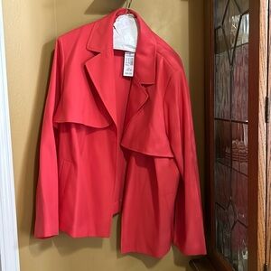 Coral/pink dress jacket